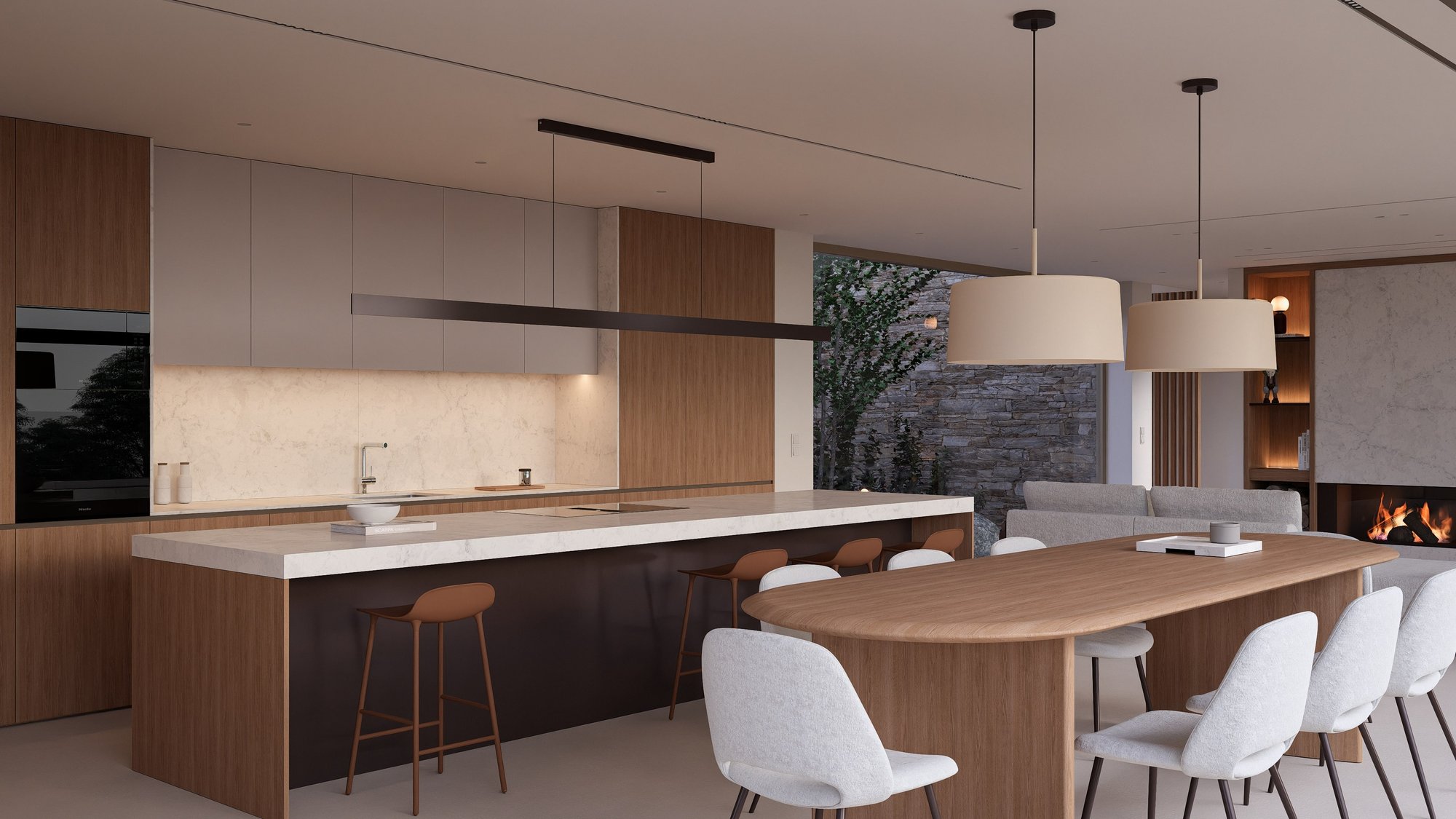 Fisset - Cuisine ouverte